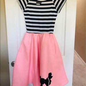 50's Poodle Skirt Dress Woman size Medium